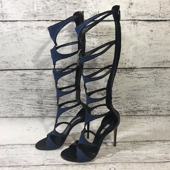 Casadei Shoes - Casadei denim cut out bootie, size 41 BRAND NEW